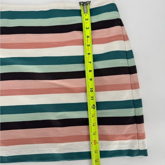 LOFT Women's Petite Striped Layered Mini Skirt - Picture 5 of 10